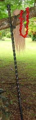 The other two men wear tapa cloth with. Samoan Carvd Orator Staff To Oto O Fue Ulafala Samoa 45803843