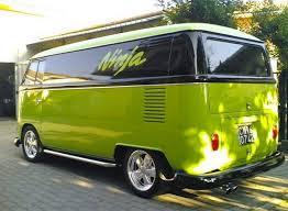 Vw S Version Of A Van This Example Is Super Sleek Clean And Cool Man Cool Volkswagen Bus Vw Bus Vw Campervan