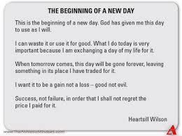 Beginning Of A New Day The Athletic Mindset New Day Quotes New Day How To Memorize Things