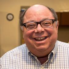 John is celebrating 50 years in broadcasting this month! Over John's  shoulder you can see a young Mr. Knicely 📺