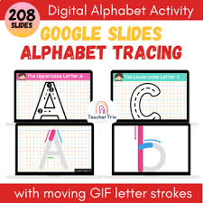Alphabet Letter Trace Letter Writing Google Slides Digital Activity These ig fonts will impress your friends. alphabet letter trace letter writing google slides digital activity