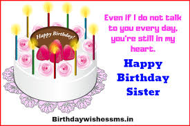 Happy Birthday Wishes For Sister Birthday Wishes For Sister Happy Birthday Wishes Birthday Wishes Sms