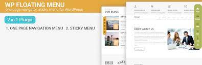 Esta opción es 100% gratuita y está diseñada para cambiar . Wp Floating Menu One Page Navigator Sticky Menu For Wordpress Wordpress Plugin Wordpress Org