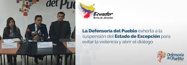 36 отметок «нравится», 0 комментариев — primicias (@primicias.ecuador) в instagram: La Defensoria Del Pueblo Exhorta A La Suspension Del Estado De Excepcion Para Evitar La Violencia Y Abrir El Dialogo Defensoria Del Pueblo