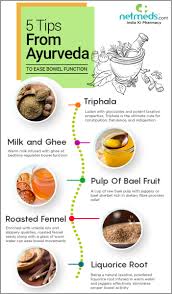 5 Best Ayurvedic Remedies To Treat Constipation Infographic