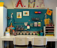 Art Supply Storage Ideas Kids Contemporary With White Desk Craft Room White Desk Kids Art Studio Craft Room Organization Craft Room