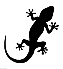 Lizard Gecko Ibiza Emblem Iconsticker Decal Graphic Vinyl Label Black Lizard Web Tattoo Lizard Tattoo