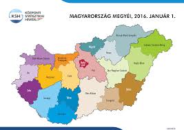 A megyék budapest főváros mellett az ország nagyobb közigazgatási területi egységei, melyek járásokra, azok pedig településekre (városokra és községekre) tagolódnak tovább. Magyarorszag Megyei Terkep Groomania