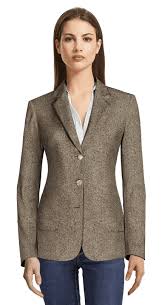 Check spelling or type a new query. Hellbrauner 3 Knopfen Blazer Aus Tweed Mit Ellenbogen Patches 171 Sumissura