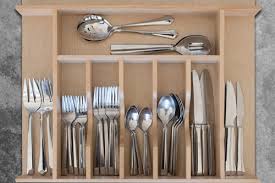 custom wood cutlery drawer organizer