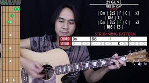 21 Guns Guitar Cover Green Day Tabs Chords Youtube