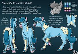 Must be perfectly clear, daylight, front back and side if possible). Nitpyk The Crityk Feral Reference Sheet By Phoenix Of Starlight Fur Affinity Dot Net