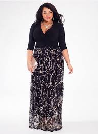 Black And Silver Formal Dresses This Is A Truly Stunning Black And Silver Formal Dress From Igigi Tora Style Gown Has A Black Bodice Plus Size Evening Gown Plus Size Gowns Plus Size Outfits