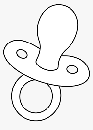 Coloring antenna info water pages pinterest free. Pacifier Infant Baby Bottle Drawing Clip Art Baby Pacifier Cut Out Hd Png Download Kindpng