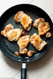 How do i know when they're done? Delicious And Easy Pan Fried Chicken Thighs Recipe Eat Simple Food