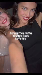 Olivia Triying to Geuse Her Songs Back Wards