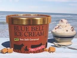 Blue Bell Unveils A New Ice Cream Flavor With A Serious Spring Break Twist 2014 Mar 10 Blue Bell Ice Cream Ice Cream Flavors Sea Salt Caramel