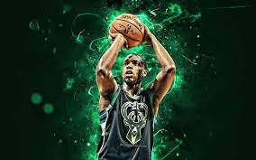 We as a developer bring wallpaper khris middleton to you fans who want to apply wallpaper theme on your smartphone. Download Wallpapers Khris Middleton Basketball Stars Nba Milwaukee Bucks James Khristian Middleton Basketball Neon Lights Creative For Desktop Free Pictures For Desktop Free
