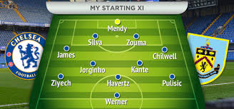 Head to head statistics and prediction, goals, past matches, actual form for premier league. Chelsea Expected Line Up Vs Burnley As Frank Lampard Weighs Up Changes After Krasnodar Win Daily Star