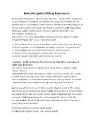 Inilah seleksi kompetensi bidang keperawatan cpns 2020 yang fokus membahas jurusan perawat dengan pembahasan lengkap.skb perawat 2019 ini disertai dengan tip. Skb Perawat