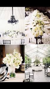 Black And White Table Skirting All Accept The Table Skirt And Black Ribbon With Images White Wedding Decorations White Wedding Theme White Winter Wedding