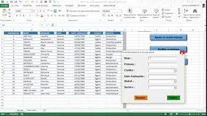 Excel Vba - Comment Gerer Une Base De Donnees Bd - Youtube