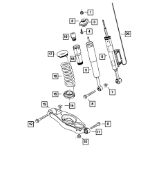 Rear Suspension And Cradle For 2012 Dodge Charger My Mopar Parts