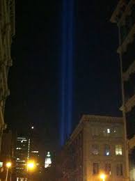 Wtc Lights Downtown New York Downtown Financial District