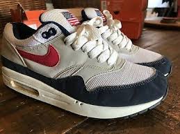 Ad Ebay Nike Air Max 87 1 Usa 4th Of July Independence Day Us8 Uk 7 Used Flag Betsy Ross In 2020 Nike Air Max 87 Nike Air Max Men S Shoes