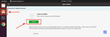 It did remove two other viruses on my laptop i unknowingly had but it did not remove opera stabl. How To Install Opera For Ubuntu 20 04 Lts Tec Robust