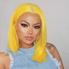 For the lady that is fly, but still a traditionalist. Human Hair Favorite Yellow Brazilian Human Hair Lace Wig Straight Short Bob Wig Wigs For Women