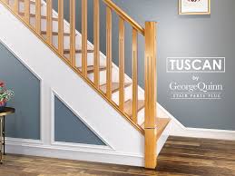 Depending on your aesthetics, you can use a mediterranean or country look or even custom designs. Tuscan Fluted Square Spindles 915mm X 41mm X 41mm Gq