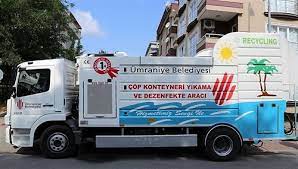 Vos Otomotiv Is Makineleri Tisan 10000 Konteyner Yikama Araci
