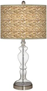 Seagrass Giclee Apothecary Clear Glass Table Lamp 55downingstreet Com Clear Glass Table Lamp Lamp Glass Table Lamp