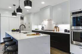 Tranquility Waterfall Countertops Countertops Modern Kitchen Quartz Countertops