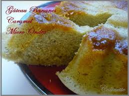 Gateau Yaourt Bananes Caramel Au Micro Onde Les Re7 De Colinette Gateau Yaourt Banane Gateau Yaourt Gateau Au Micro Onde