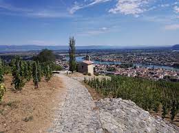 Vus de tournon, les pylones de la première passerelle seguin sont encore visibles, cinq ans après sa démolition. Topo Rando Rld Tain L Hermitage