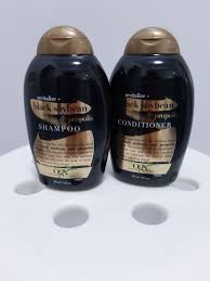 Ogx is a shampoo brand. Ogx Black Soybean Propolis Shampoo And Conditioner Set Health Beauty Hair Care On Carousell