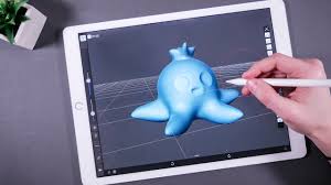 3d Doodle Sculpting Art On Ipad Pro Forger App Ipad Pro Ipad Doodles