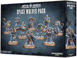 Wolves will absolutely be controlling the battlefield with heroic intervention, fight order, quick units, and outflank. Warhammer 40k Space Wolves Pack Grey Hunters Blood Claws Wolf Guard Table Top Miniatures Miniature Market