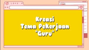 Lembar aktivitas guru bumi guru bumi. Kegiatan Anak Tk Tema Pekerjaan Guru Paud Cute766