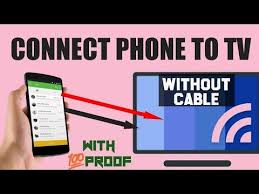 How To Connect Phone To Tv Wirelessly Connect Phone To Tv Without Any Cable Working With Proof In 2020 Tv Connect Electronic Circuit Projects Cable Tv Alternatives