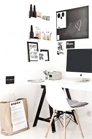 Black And White Office Supplies Ideeen Voor Mijn Werkplek Home Office Decor Home Workspace Inspiration