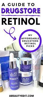 A Guide To Drugstore Retinol Aging Skin Care Skin Care Cream Face Products Skincare