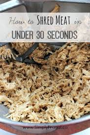 How to use a mixer for easier shredding the process couldn't be easier: How To Shred Meat In Under 30 Seconds Shredded Meat Kitchen Aid Mixer Recipes Easy Healthy Recipes