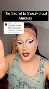 @kimchichicbeauty & @kryolanofficial are the best at keeping your makeup  intact!, ., For context, this was a pride celebration for employees held at  a company’s parking lot. Very hot & humid day, two ...