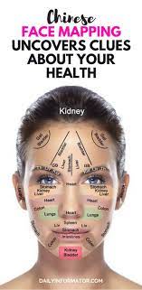 Chinese Face Mapping Uncovers Clues About Your Health In 2021 Face Mapping Acne Mapping Skin