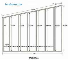 The lean to shed is the perfect solution for storing things. 9 10 Slant Roof Shed Plans Blueprints For Storage Shed