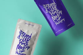 This Is A Set Of Gravity Psd Stand Up Pouch Packaging Mockup To Display Any Of Your Branding Designs In Styl Pouch Packaging Packaging Mockup Stationery Mockup
