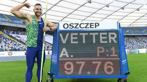 He set a career best mark with his throw of 94.44 meters. Der Deutsche Olympische Sportbund